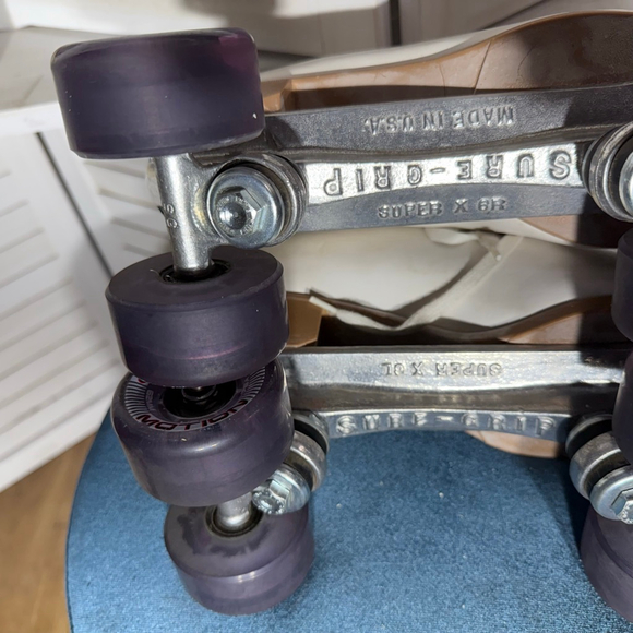 Riedell rare model 121 Performance roller skates competitive figure skating sz 9 - Picture 8 of 13